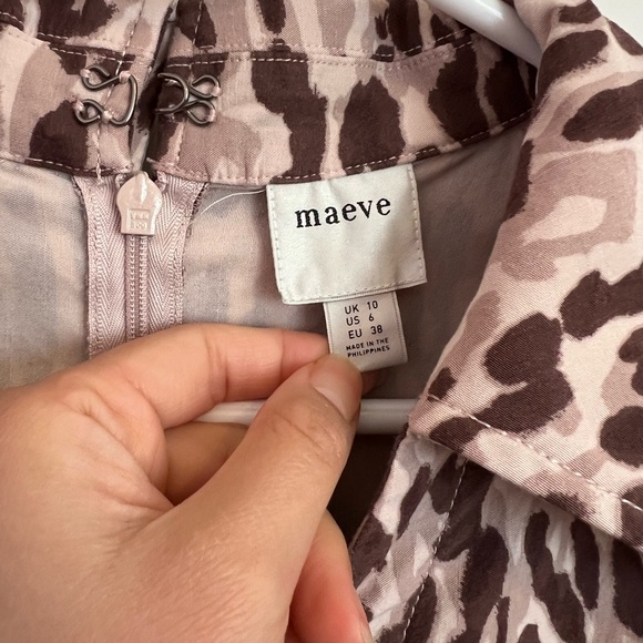NWOT The Colette Wrap Jumpsuit by Maeve: Linen Edition - Picture 5 of 5